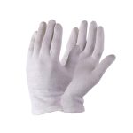 Cotton white gloves