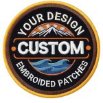 Custom embroidered patch